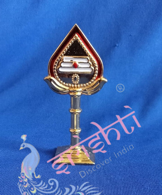 Vel Square Base(Yellow Polish)-3.5 Inches