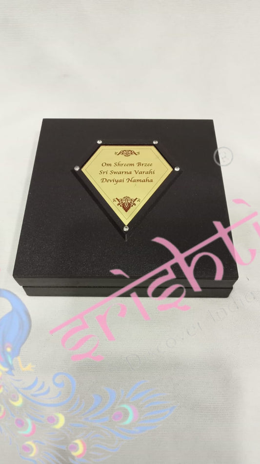 Varahi With Charan Paduka Photo Frame Box