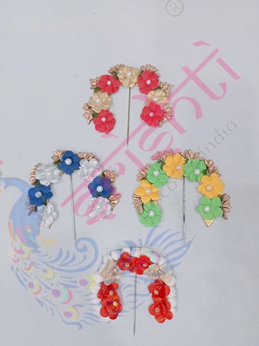 Varalakshmi Goddess Decorative Crown(Assorted Color)-5 Inches