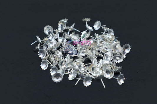 Archana Flower Silver Plated(Pack Of 110)