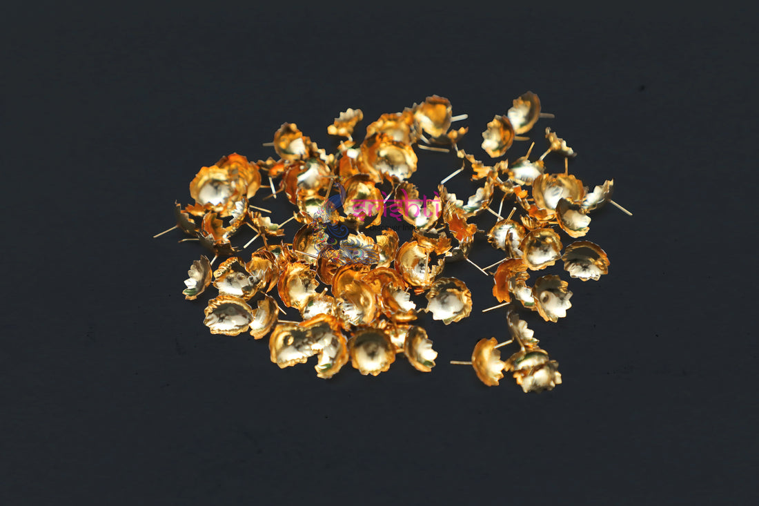 Archana Flower Gold Plated(Pack Of 110)