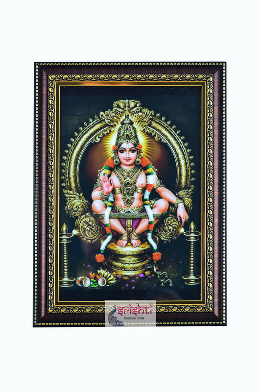 Ayyappa Photo Frame 10 X 14 Inches-M01