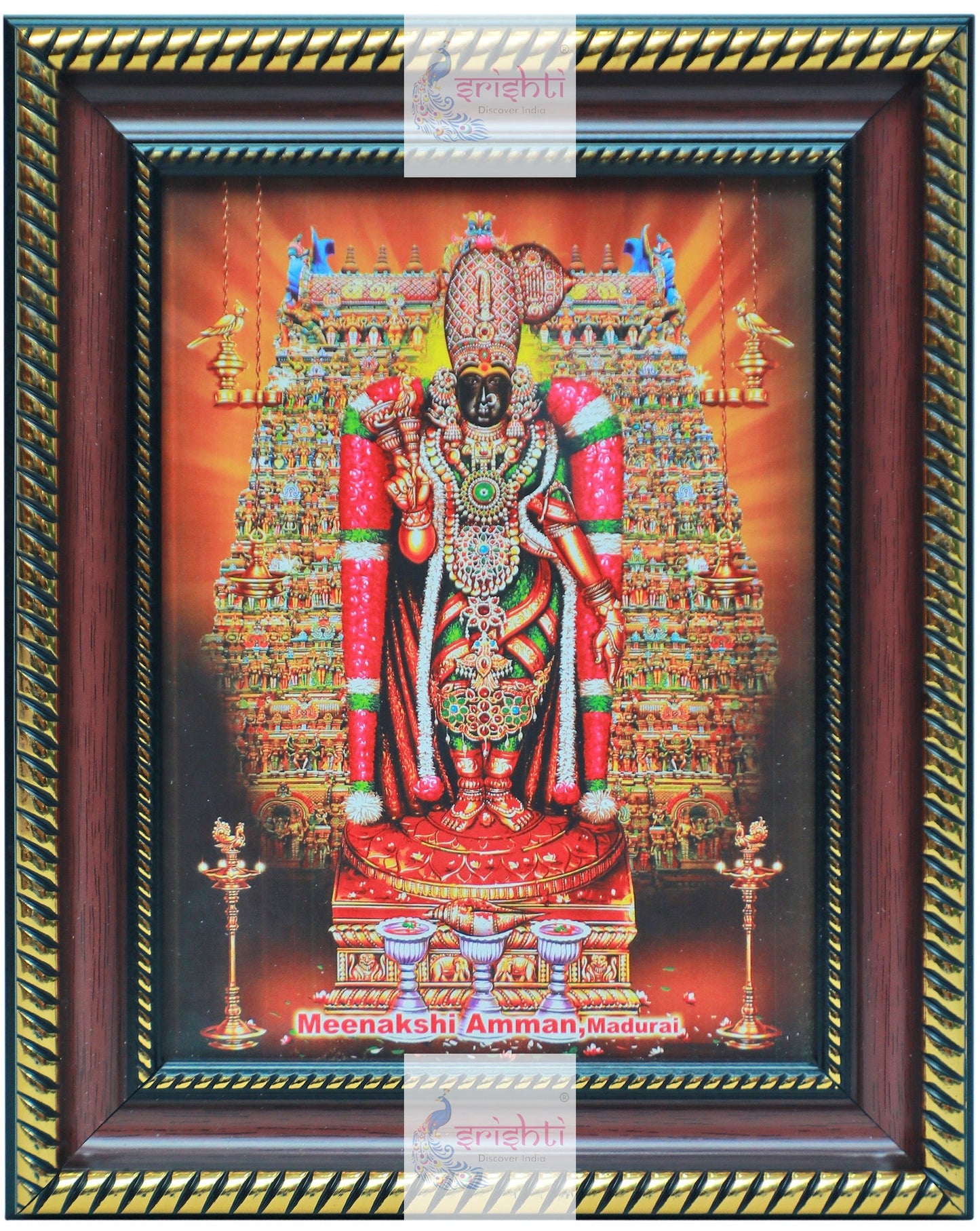 Meenakshi Amman Photo (8 X 10 Inches)