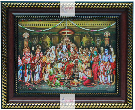 Ramar Pattabishekam Photo-M02 (10 X 8 Inches)