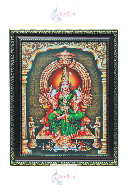 Bhuvaneshwari Photo (14.5 X 18.5 Inches)