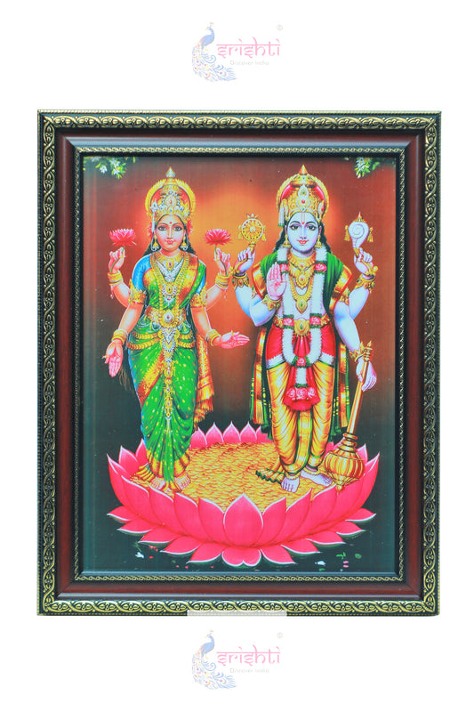Vishnu Lakshmi Photo (14.5 X 18.5 Inches)