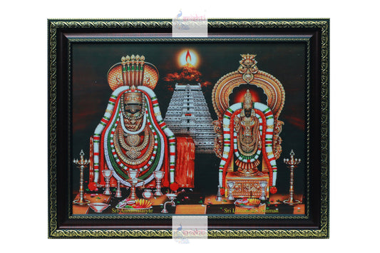 Annamalayar Unnamalai Amman Photo (18.5 X 14.5 Inches)