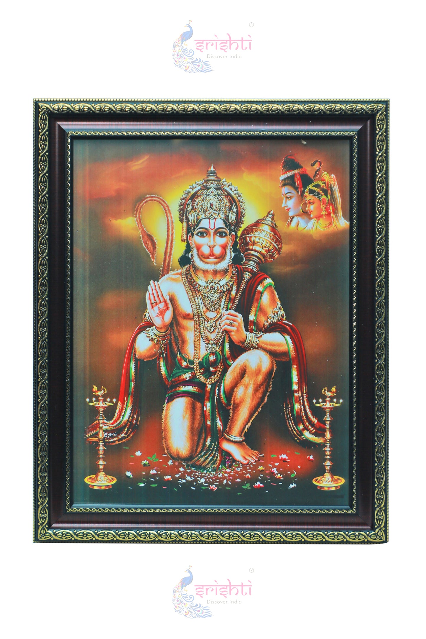 Hanuman Photo (14.5 X 18.5 Inches)