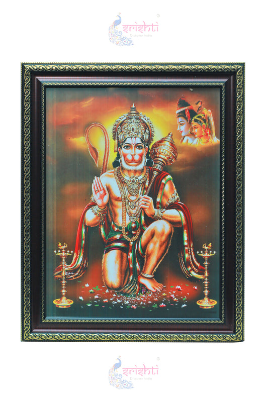 Hanuman Photo (14.5 X 18.5 Inches)