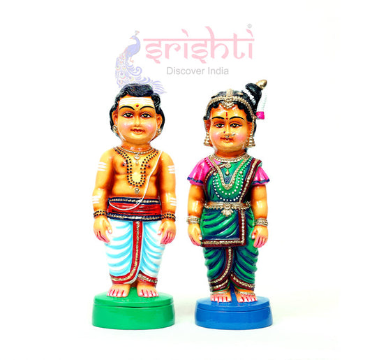 Mama Mami Set (Iyer)-12 Inches-Paper Mache