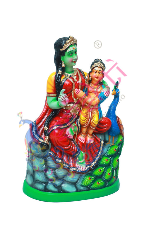 Parvathi Murugan-19 Inches-Paper Mache