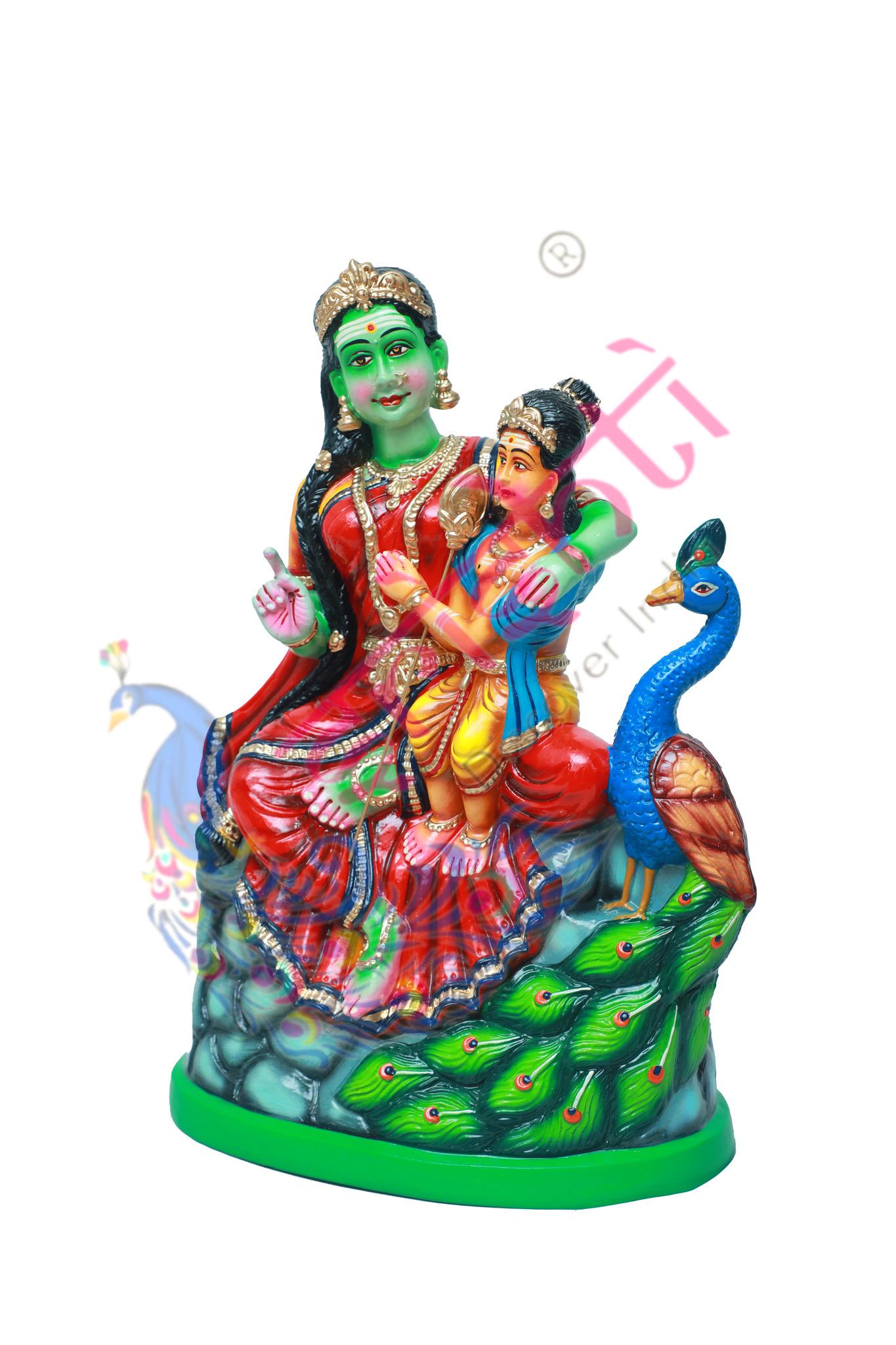 Parvathi Murugan-19 Inches-Paper Mache