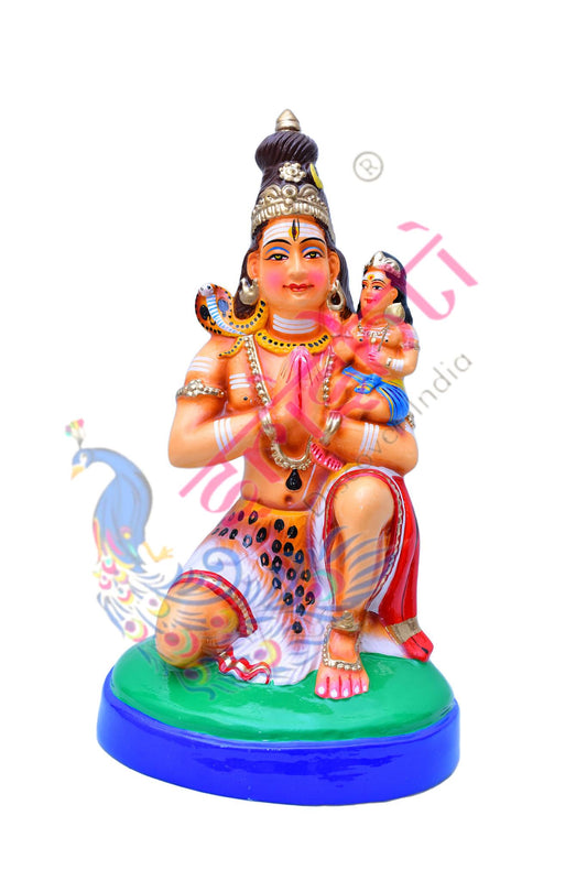 Upadesam Sivan-14 Inches-Paper Mache