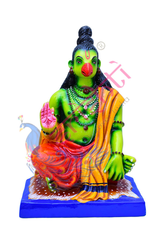 Suhabramma Maharishi-17 Inches-Paper Mache