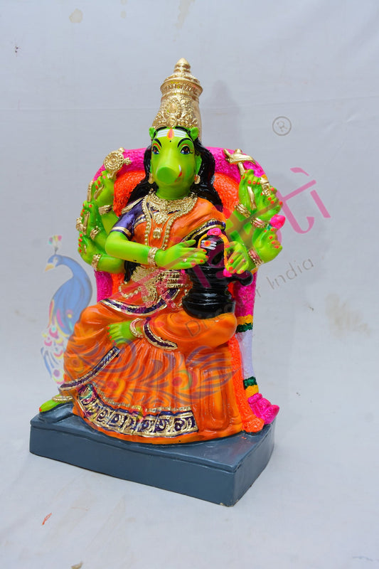 Linga Varahi Amman-21 Inches-Paper Mache