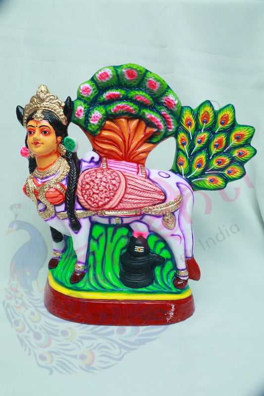 Kamadhenu-20 Inches-Paper Mache