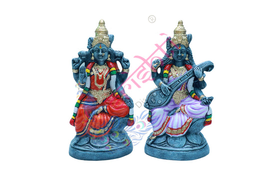 Lakshmi Saraswathy Set-13 Inches
