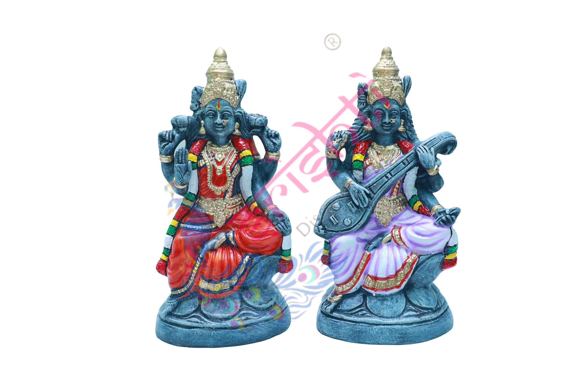 Lakshmi Saraswathy Set-13 Inches