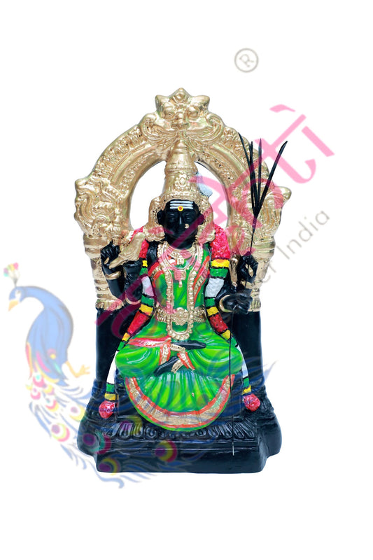 Kancheepuram Kamakshi-13 Inches- Paper Mache
