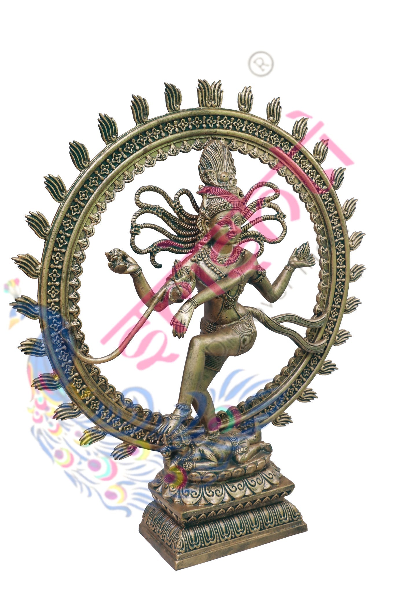 Fiber Natarajar-45 Inches-Paper Mache