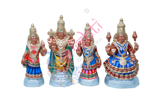 Vijayaraghavar Serthi Set-16 Inches-Paper Mache