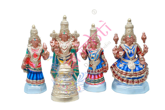 Vijayaraghavar Serthi Set-16 Inches-Paper Mache