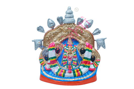 Dharmasthala Manjunatha Swami Set-11 Inches-Paper Mache