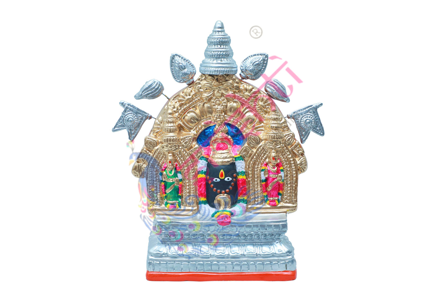 Dharmasthala Manjunatha Swami Set-11 Inches-Paper Mache