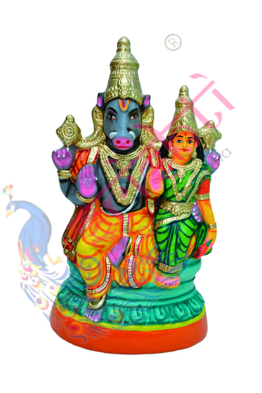 Lakshmi Varahar-15 Inches-Paper Mache