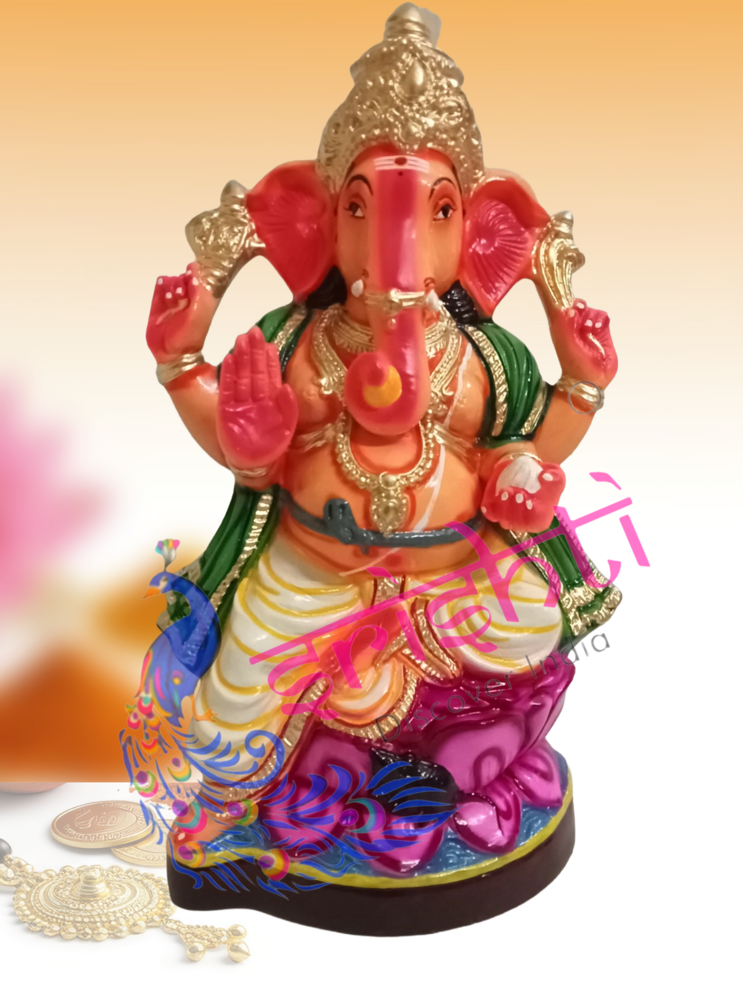 Eco Friendly Ganesha - 1.7  Feet