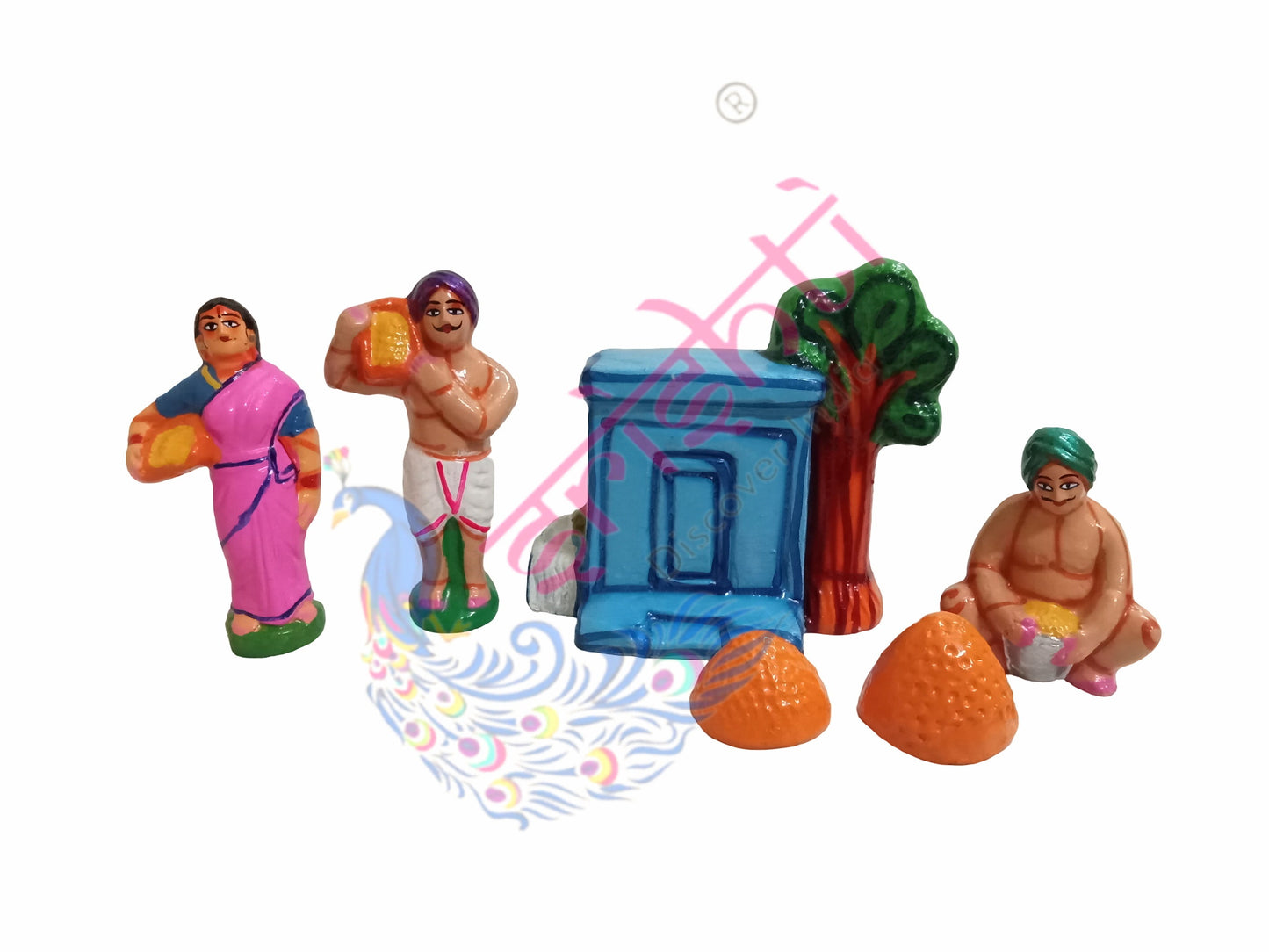 Agriculture Set -Paper Mache