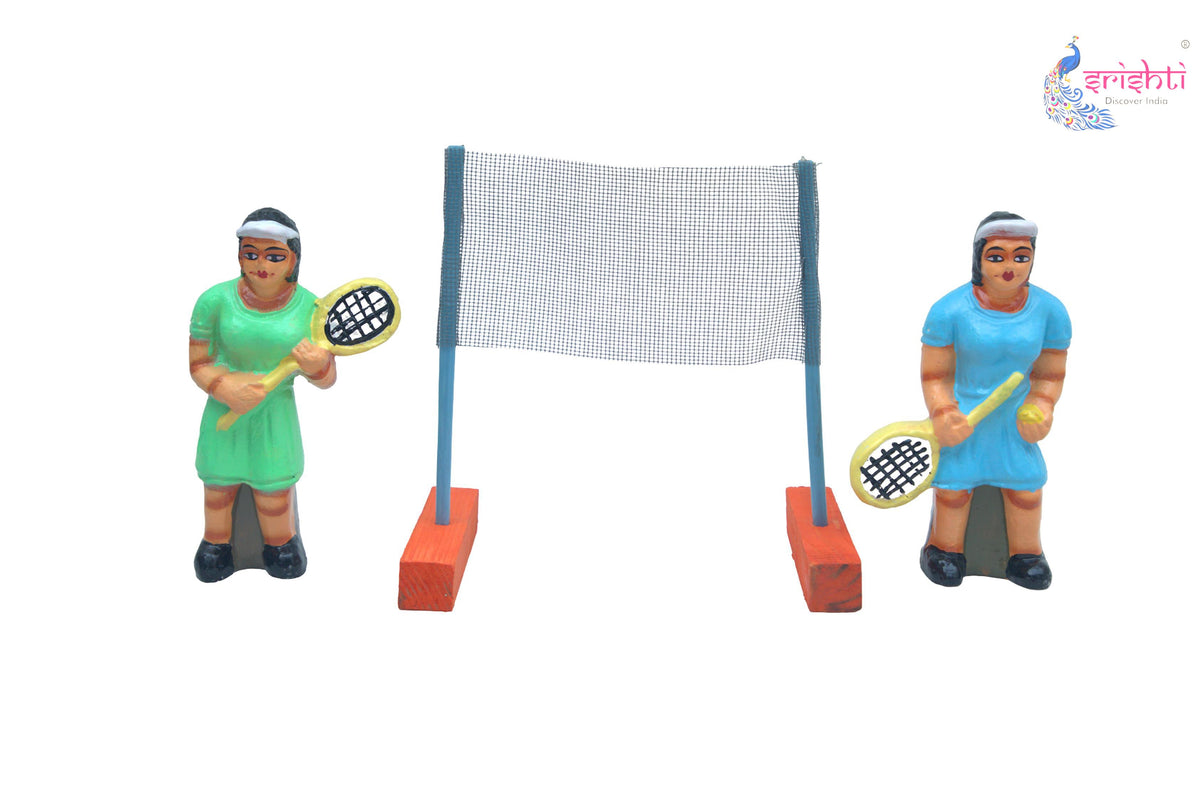 Tennis Playing Set-6 Inches