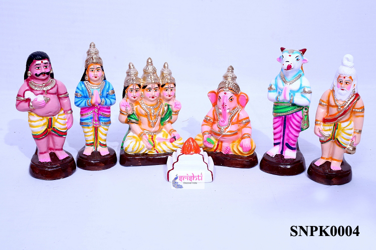 Meenakshi Kalyanam Set - Paper Mache