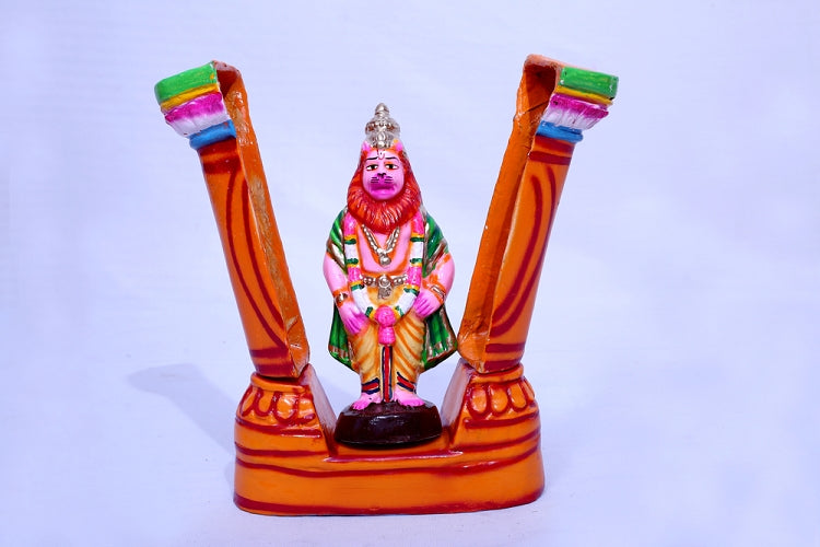 Narasimhar Prahalathan Set - Paper Mache