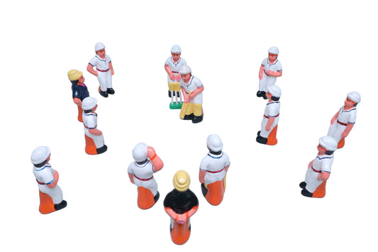 Cricket Set- Paper Mache