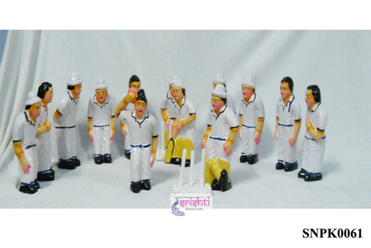 Cricket Set- Paper Mache