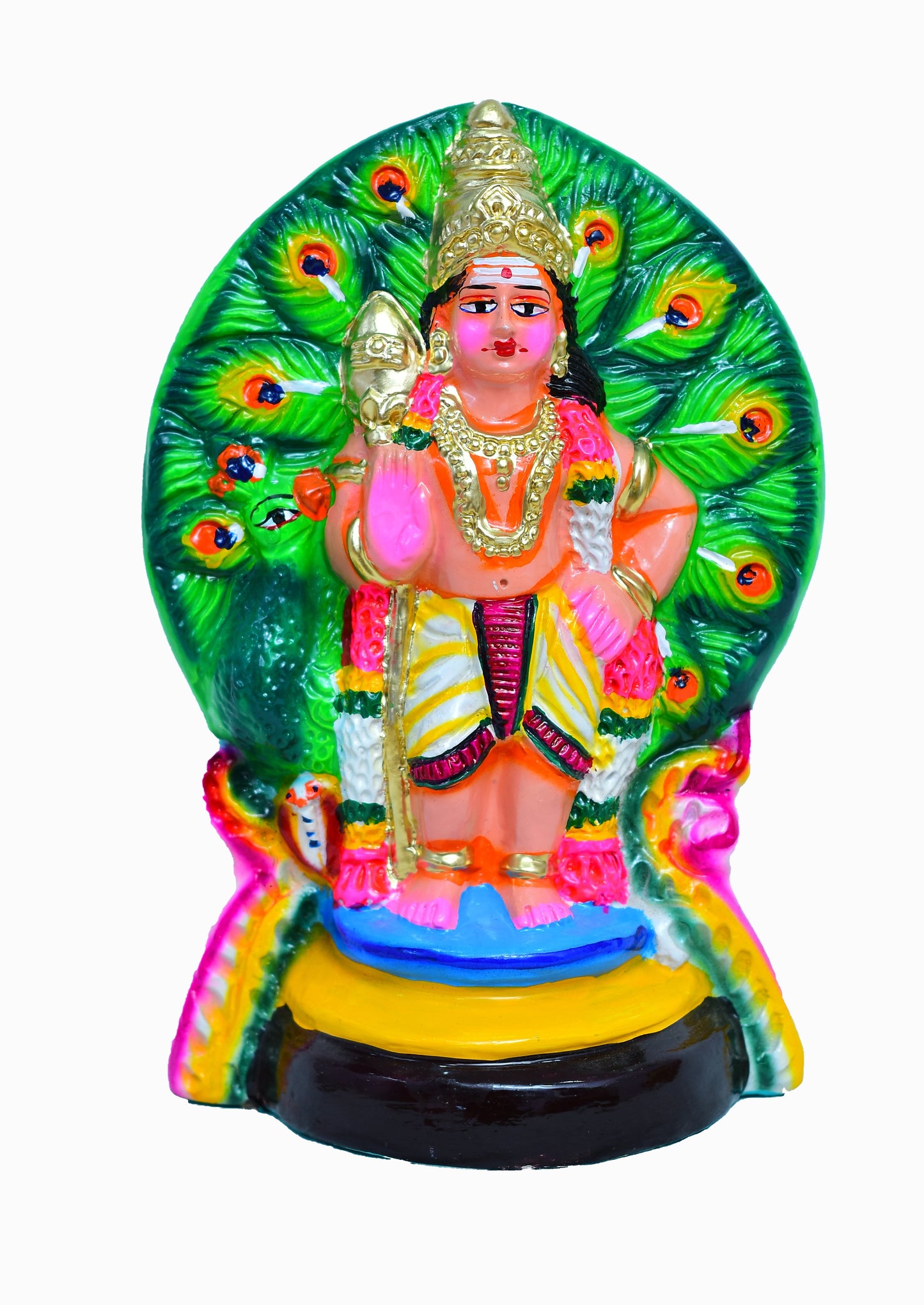 Murugar-11 Inches paper mache
