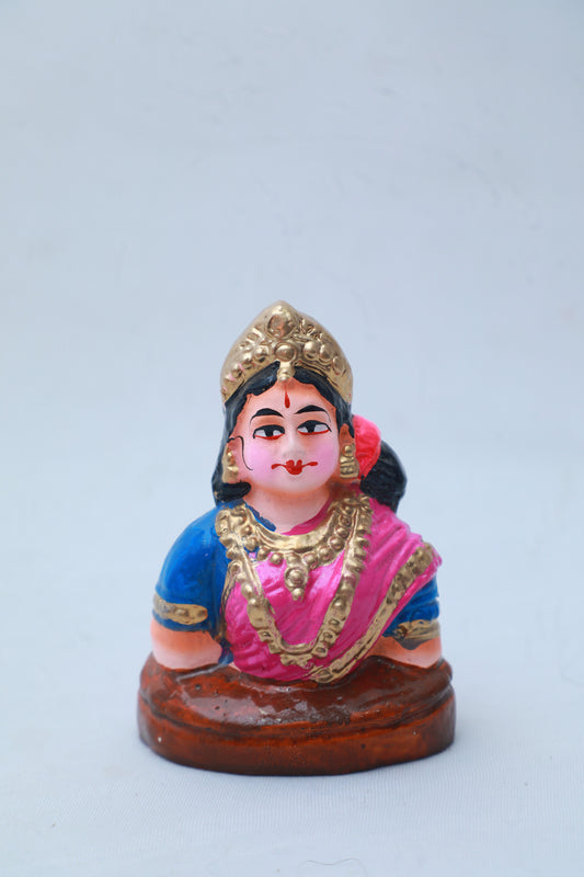 Eco Friendly Clay Gowri Amman-5 Inches