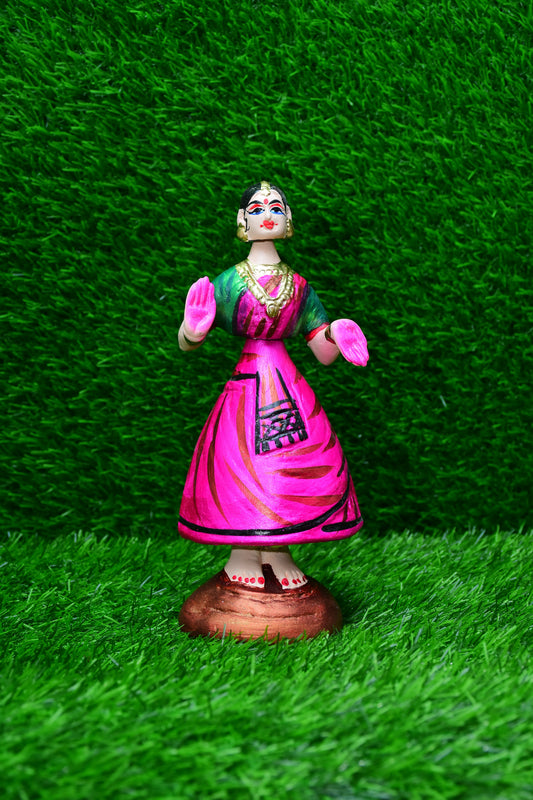 Lady Dancing Doll (Assorted Color)-9 Inches