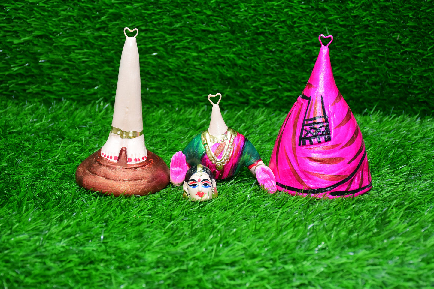 Lady Dancing Doll (Assorted Color)-9 Inches