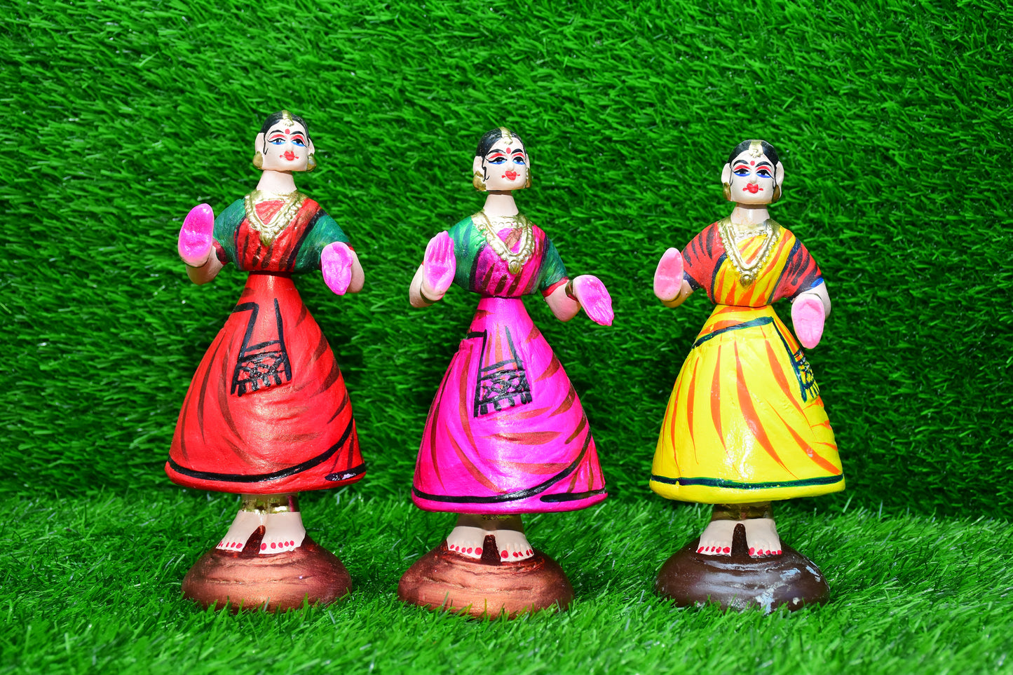 Lady Dancing Doll (Assorted Color)-9 Inches