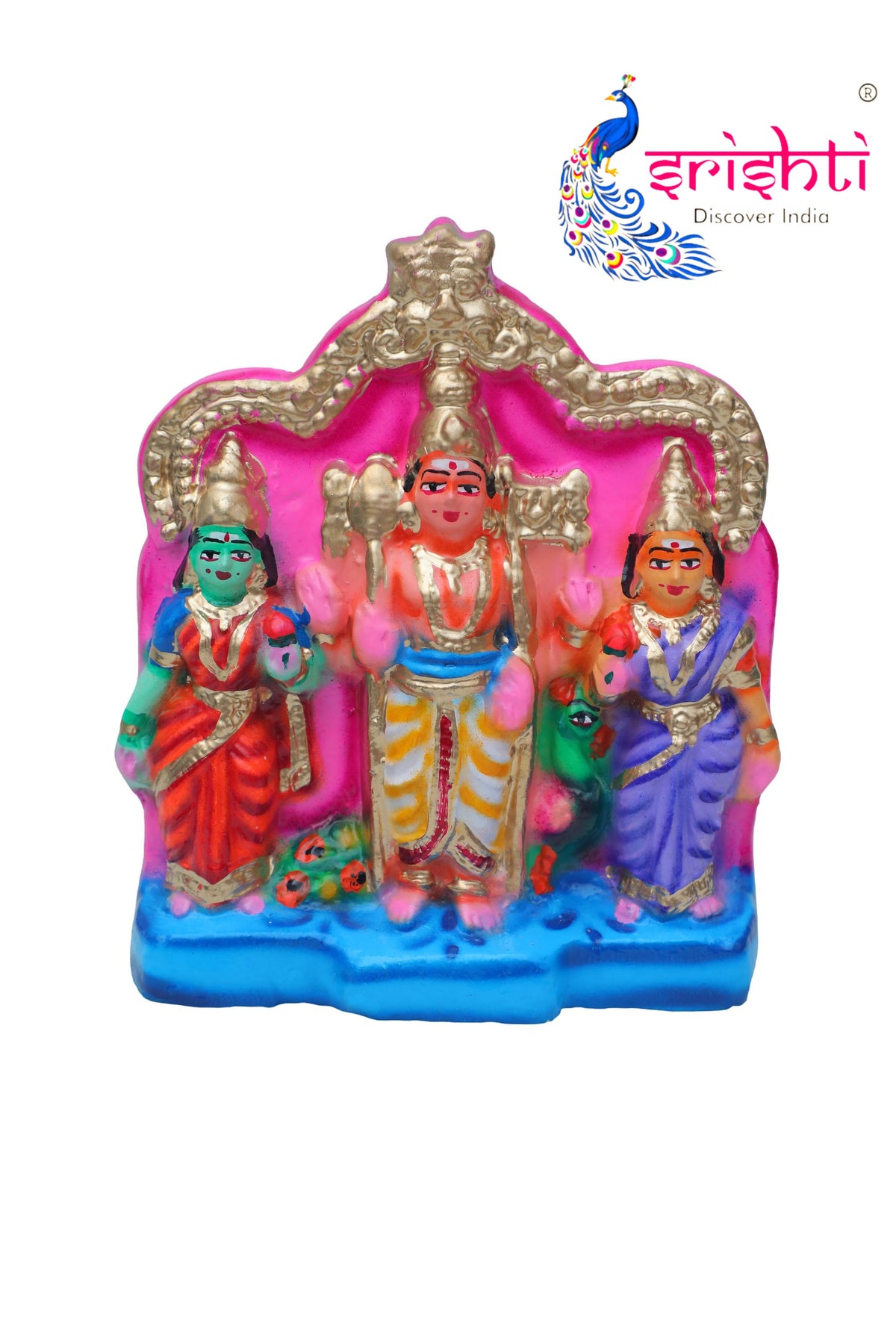 Murugar Valli Deivanai-8.5 Inches
