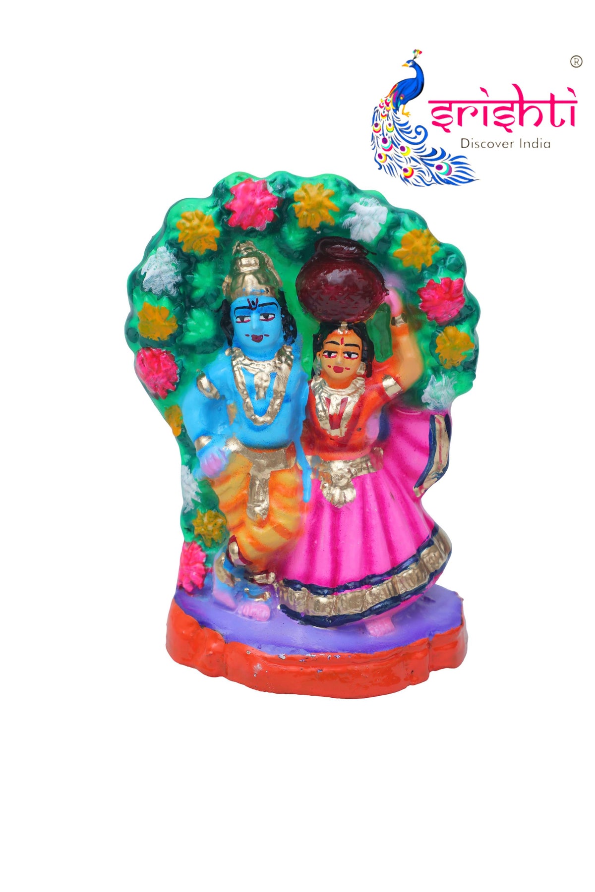 Tree Radha Krishna-8 Inches