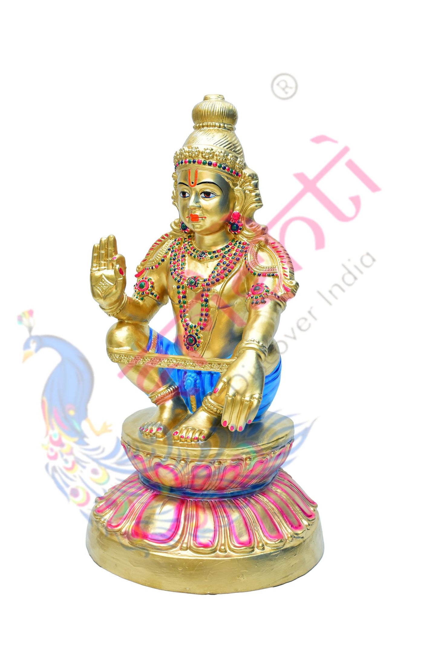 Ayyappan(M02)-25 Inches - Paper Mache