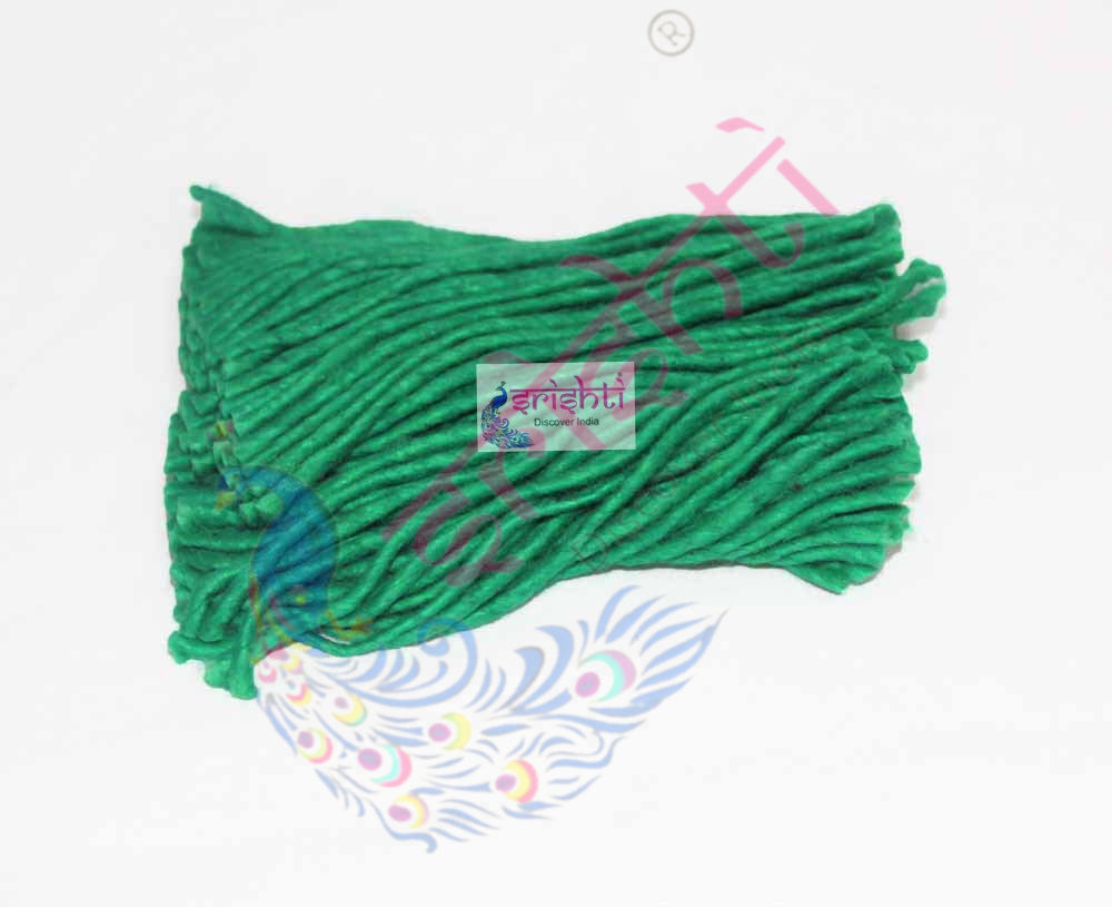 Kubera Green Cotton Wicks