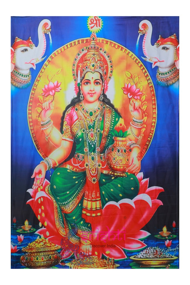 Backdrop Screen Lakshmi Pattern