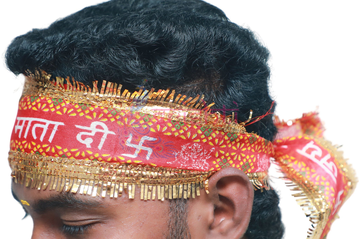 Jagran Head Band Mata Chunari