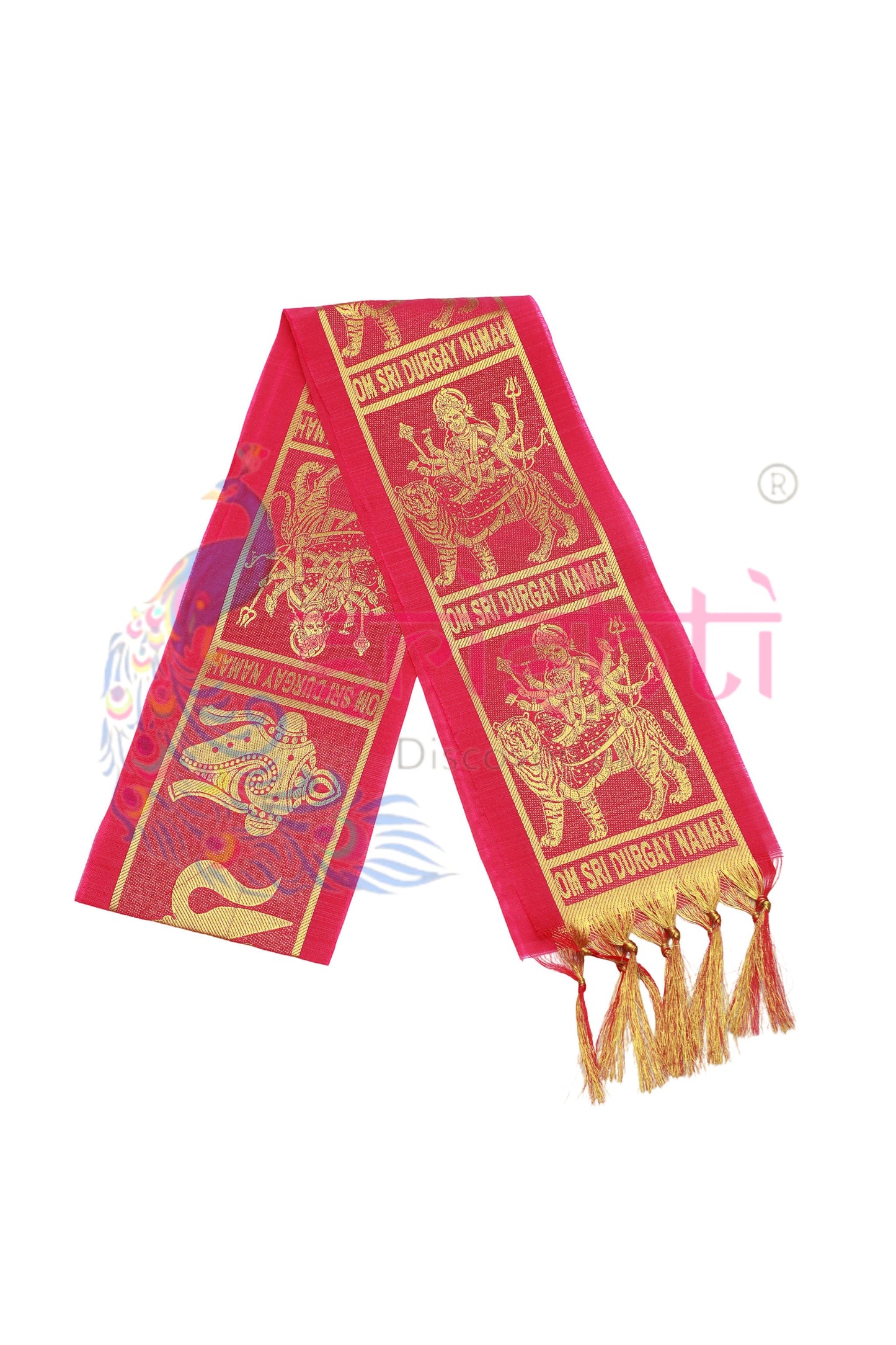 Assorted Color Silk Durga Shawl