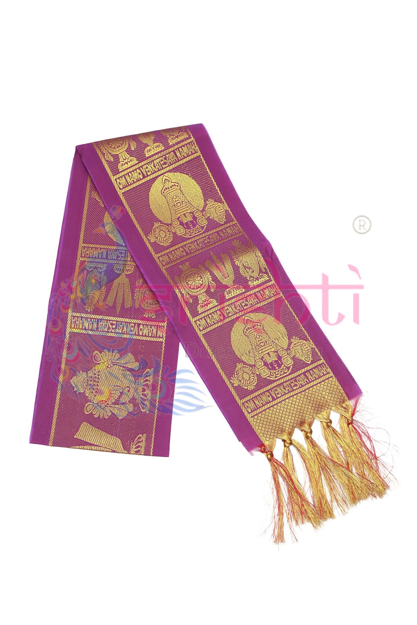 Assorted Color Silk Balaji Shawl