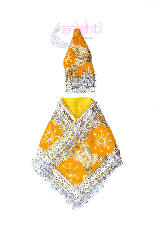 Sai Baba Dress (Yellow)-4 Inches